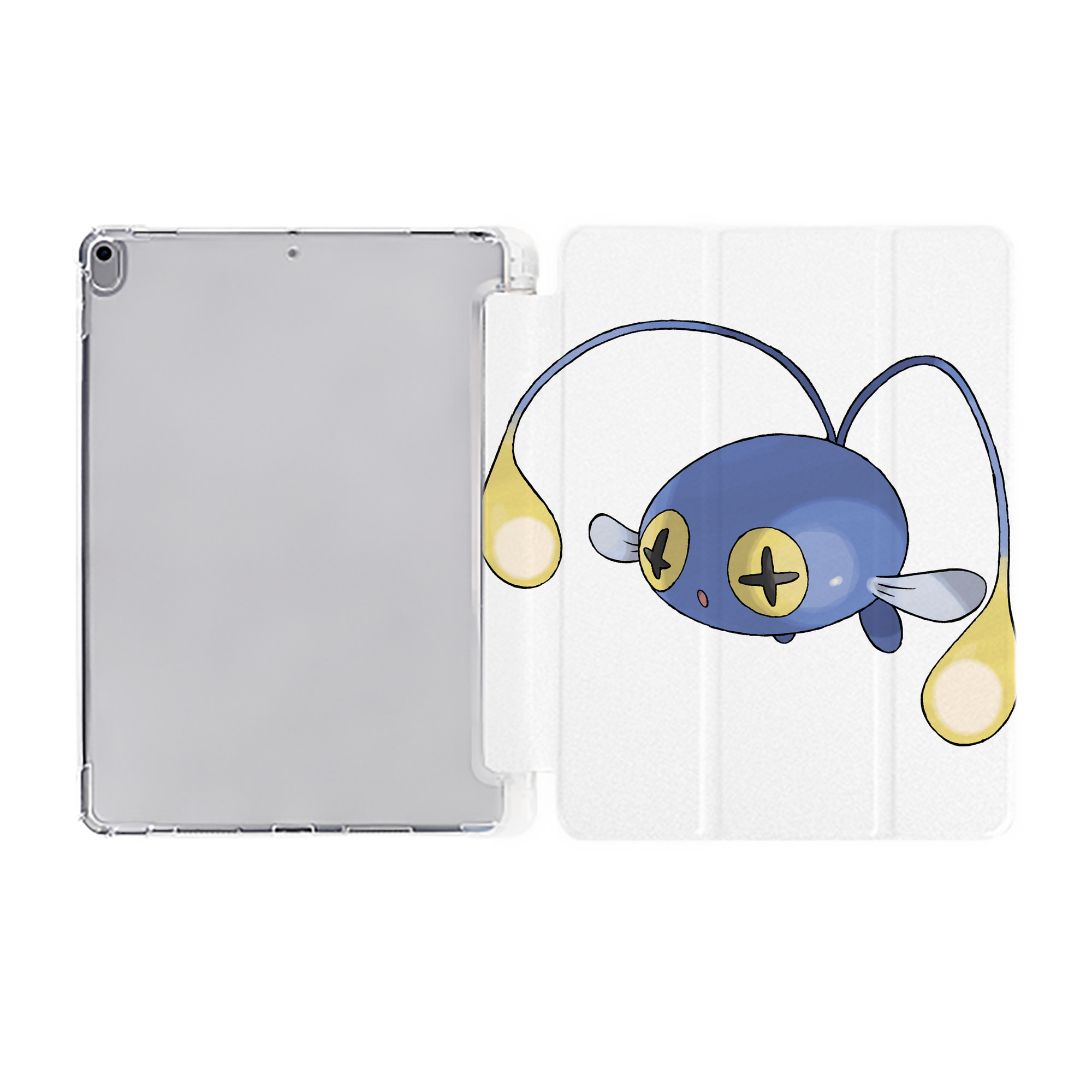 （画像用） ポケットモンスター Pokémon IPad ケース ペン収納付き 三つ折りスタンド PUレザー×シリコン 対応機種9.5/10.5/10.9インチ